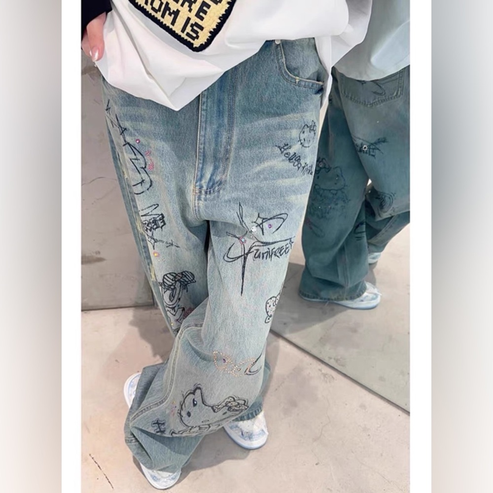 Hello kitty jeans